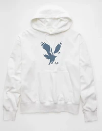 Chandail à capuchon graphique léger AE