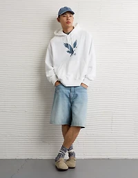 Chandail à capuchon graphique léger AE