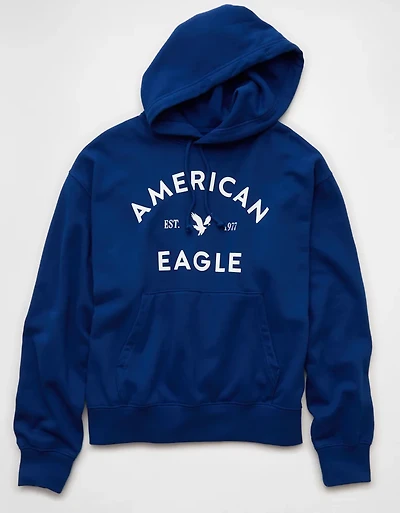 Chandail à capuchon graphique léger AE