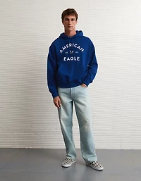 Chandail à capuchon avec graphique AE