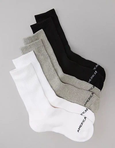 Ensemble de 3 paires mi-chaussettes AE