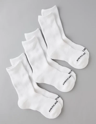Ensemble de 3 paires de mi-chaussettes AE