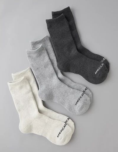 Ensemble de 3 paires de mi-chaussettes AE