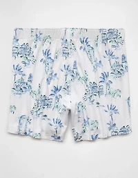AEO Men's Scenic Slim Knit Ultra Soft Boxer Short