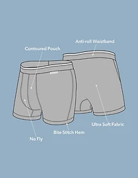 AEO Men's Slim Knit Ultra Soft Boxer Short