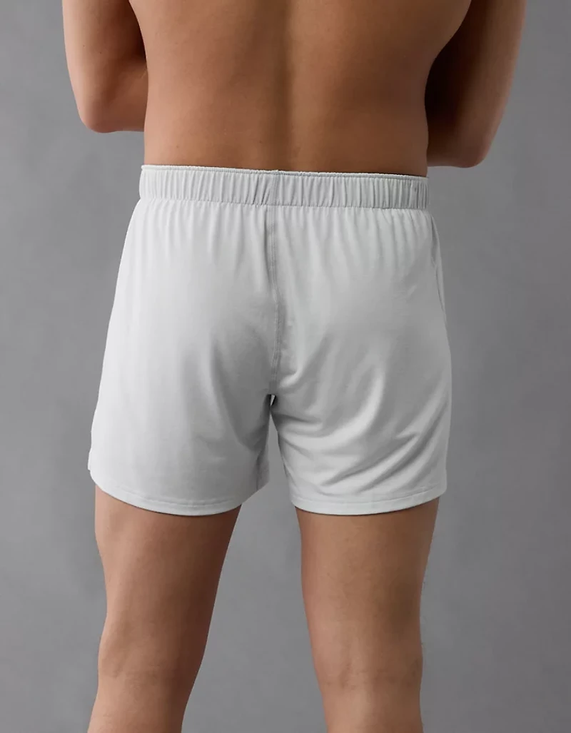 Caleçon boxeur en tricot ultradoux à coupe ajustée pour hommes AEO