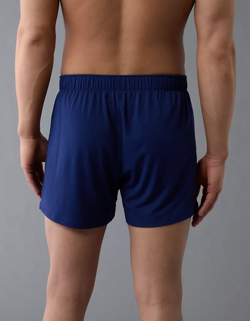 Caleçon boxeur en tricot ultradoux à coupe ajustée pour hommes AEO