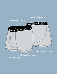 AEO Men's Space Dye 4.5" StealthMode Boxer Brief