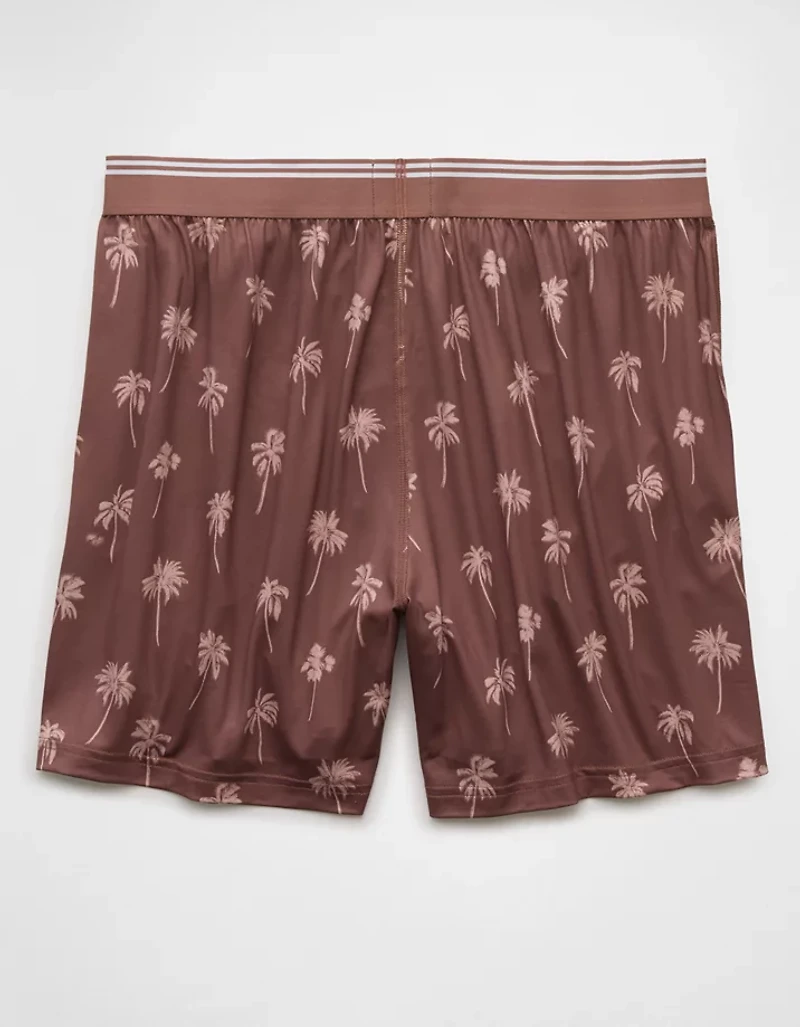 AEO Men's Palm Trees Ultra Soft Pocket Boxer Short