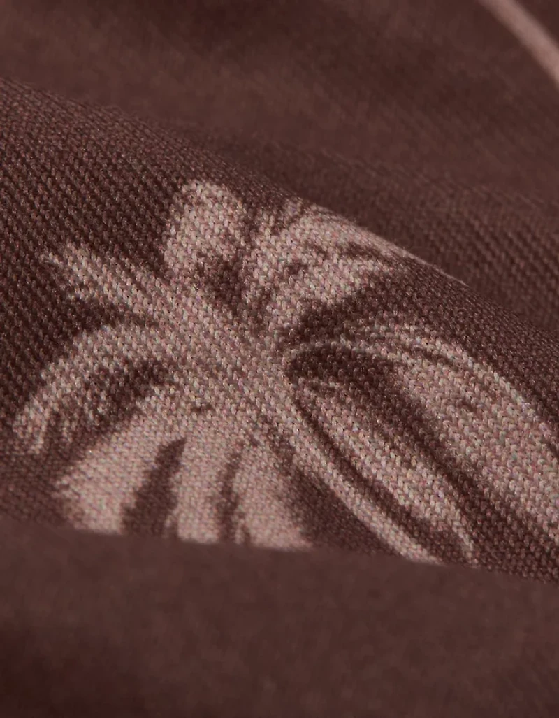 AEO Men's Palm Trees Ultra Soft Pocket Boxer Short