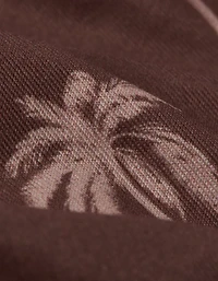 AEO Men's Palm Trees Ultra Soft Pocket Boxer Short