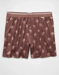 AEO Men's Palm Trees Ultra Soft Pocket Boxer Short