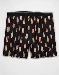 AE Men's Hot Dogs Ultra Soft Pocket Boxer Short