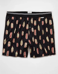 AE Men's Hot Dogs Ultra Soft Pocket Boxer Short