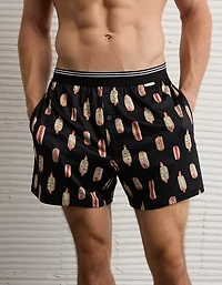 AE Men's Hot Dogs Ultra Soft Pocket Boxer Short