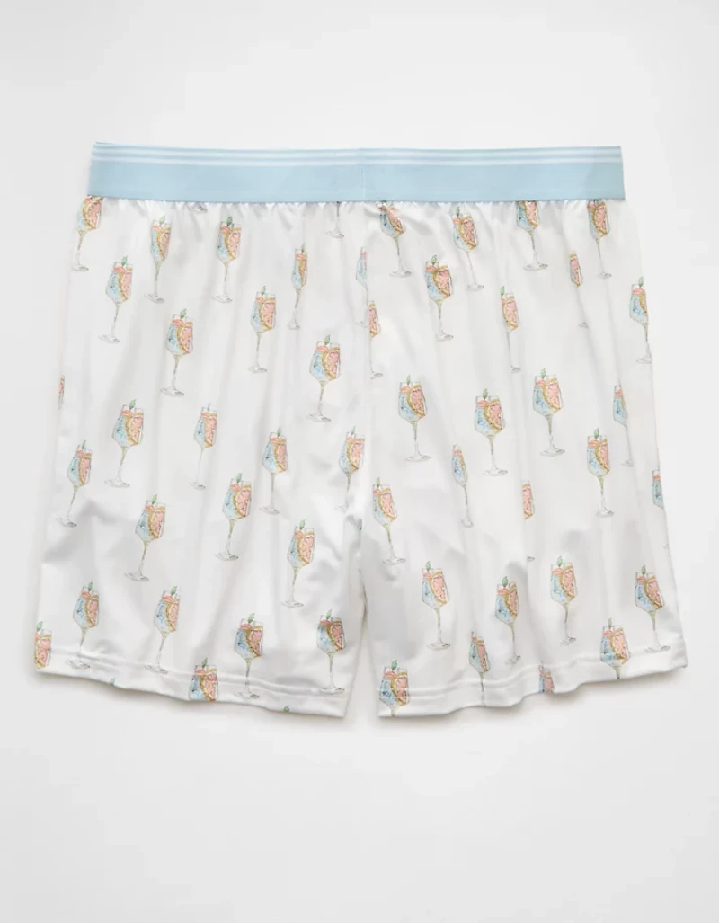 Caleçon boxeur à poche ultradoux spritz pour hommes AEO