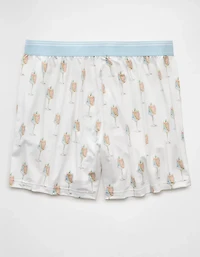 Caleçon boxeur à poche ultradoux spritz pour hommes AEO