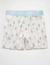 Caleçon boxeur à poche ultradoux spritz pour hommes AEO