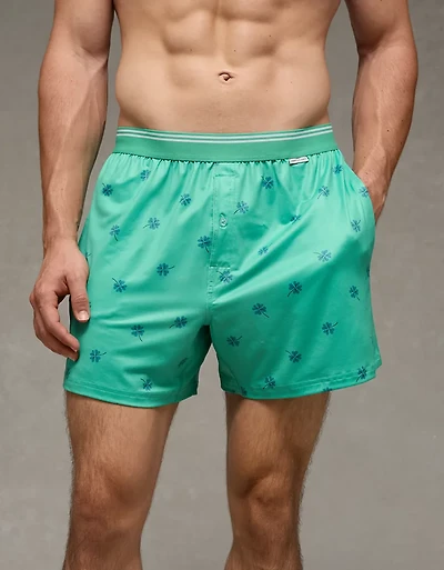 AEO Men's Spritz Ultra Soft Pocket Boxer Short
