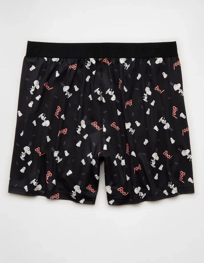 Caleçon boxeur à poche ultradoux Snoopy d'Halloween pour hommes AEO