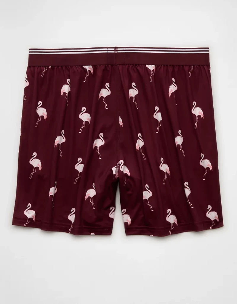 AEO Men's Flamingos Ultra Soft Pocket Boxer Short