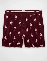 AEO Men's Flamingos Ultra Soft Pocket Boxer Short