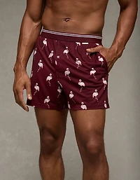 AEO Men's Flamingos Ultra Soft Pocket Boxer Short