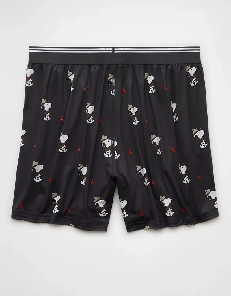 AEO Men's Snoopy Camp Ultra Soft Pocket Boxer Short