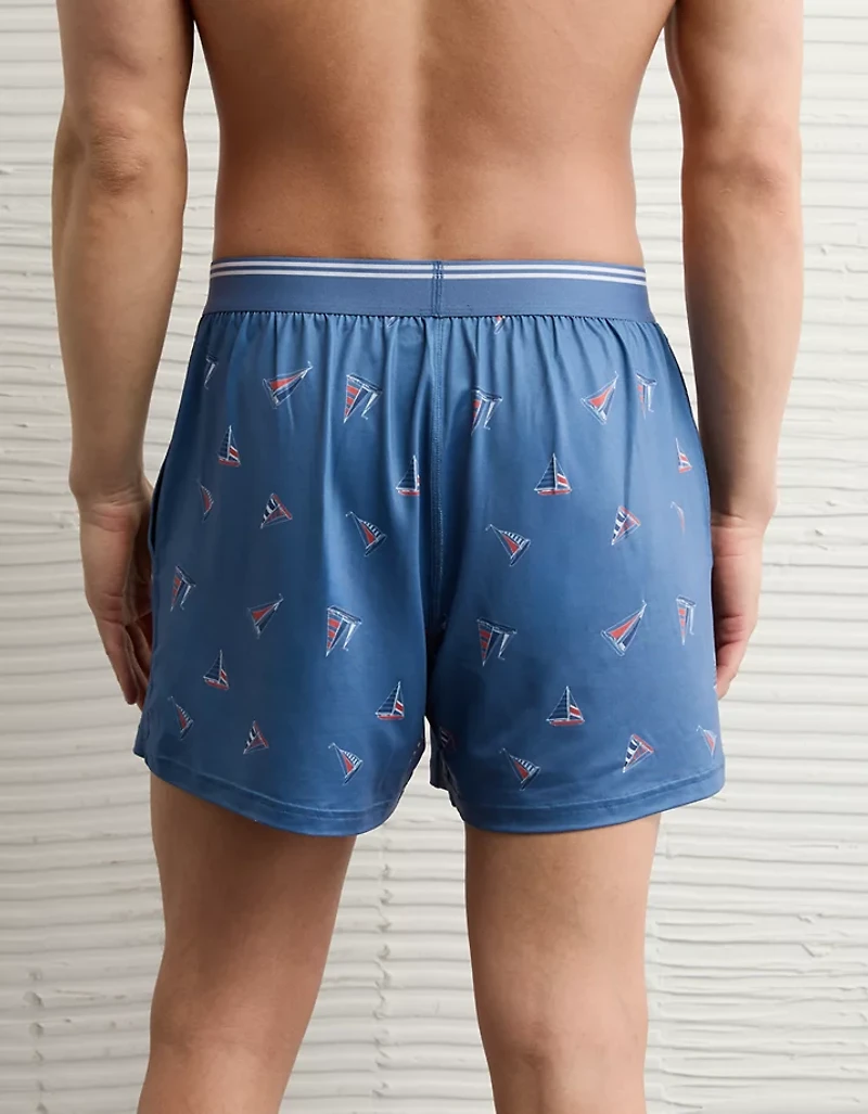 AEO Men's Boats Ultra Soft Pocket Boxer Short