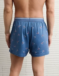 AEO Men's Boats Ultra Soft Pocket Boxer Short