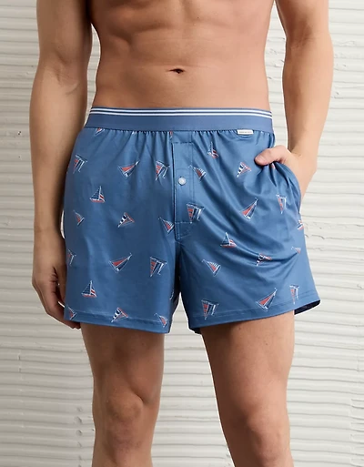 Caleçon boxeur bateaux à poche ultradoux pour hommes AEO
