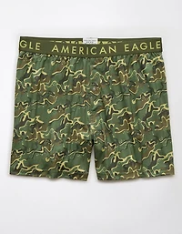 Caleçon boxeur à poche ultradoux camouflage AEO