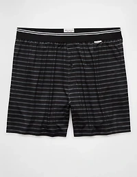 AEO Men's Striped Ultra Soft Pocket Boxer Short