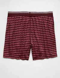 AEO Men's Striped Ultra Soft Pocket Boxer Short