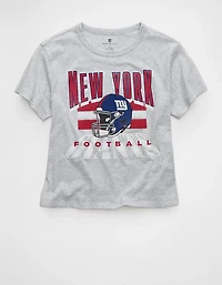 T-shirt à image NFL Giants de New York ancien petit ami AE