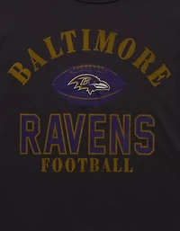 T-shirt à image NFL Ravens de Baltimore ancien petit ami AE
