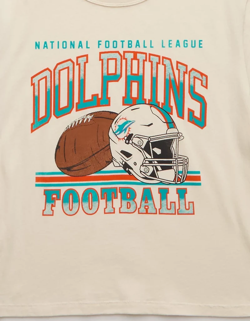 T-shirt à image NFL Dolphins de Miami ancien petit ami AE