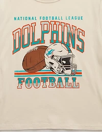 T-shirt à image NFL Dolphins de Miami ancien petit ami AE