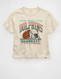 T-shirt à image NFL Dolphins de Miami ancien petit ami AE
