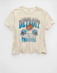 T-shirt à image NFL Lions de Détroit ancien petit ami AE