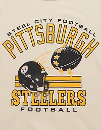 T-shirt à image NFL Steelers de Pittsburgh ancien petit ami AE