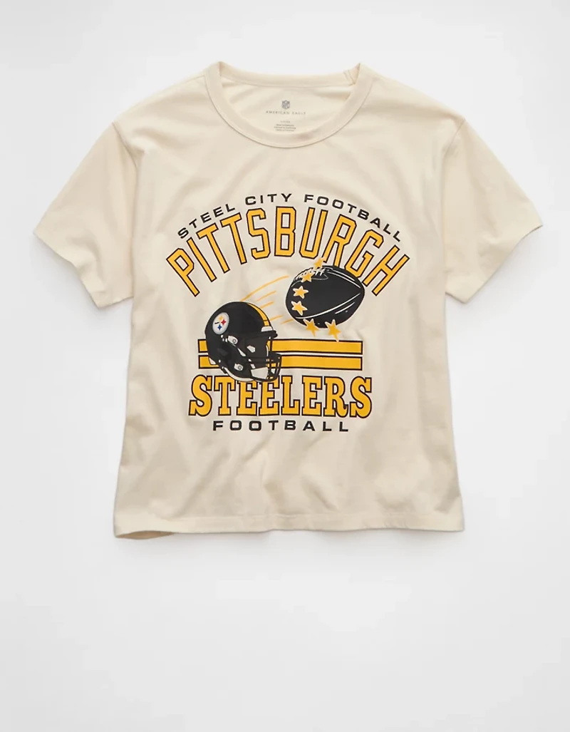 T-shirt à image NFL Steelers de Pittsburgh ancien petit ami AE