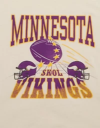 T-shirt à image NFL Vikings du Minnesota ancien petit ami AE