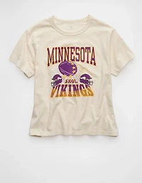 T-shirt à image NFL Vikings du Minnesota ancien petit ami AE