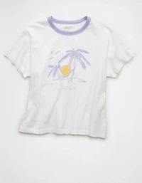 T-shirt court à imprimé Smiley® | AE