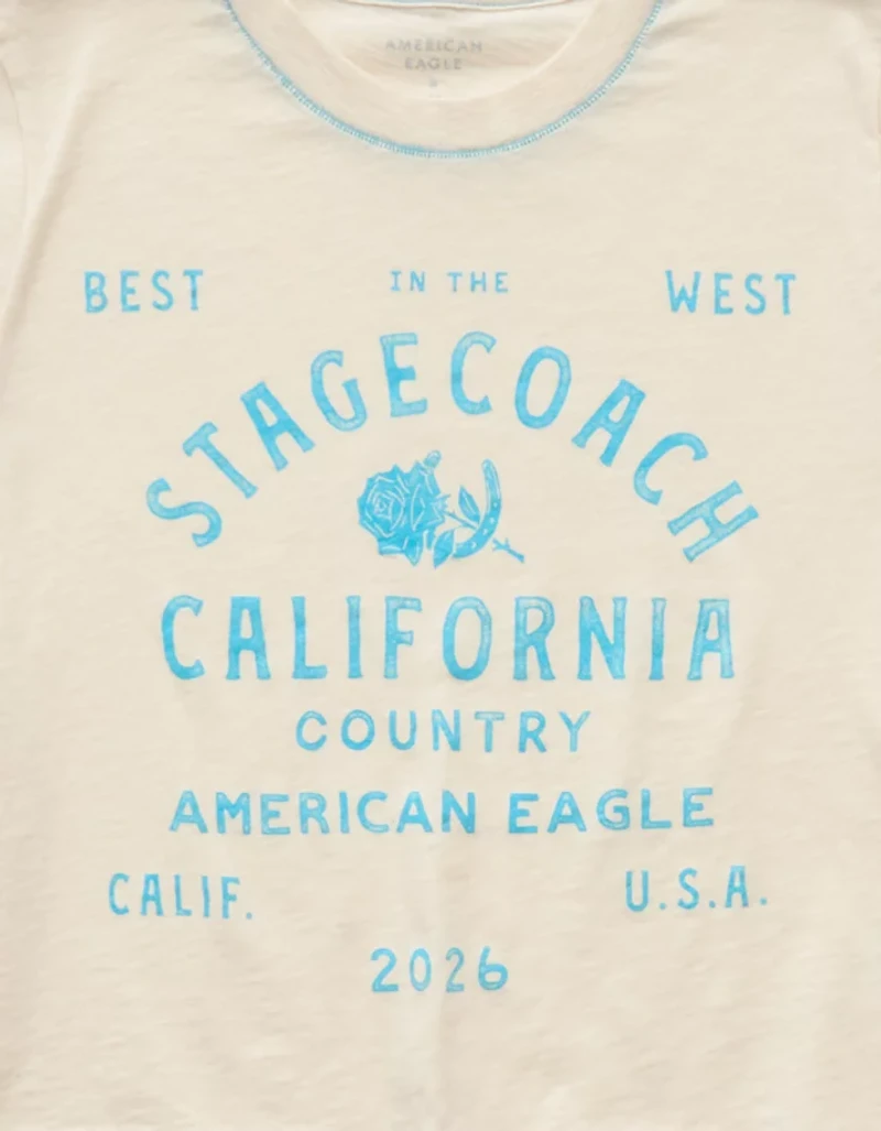 AE x Stagecoach Graphic Shrunken T-Shirt