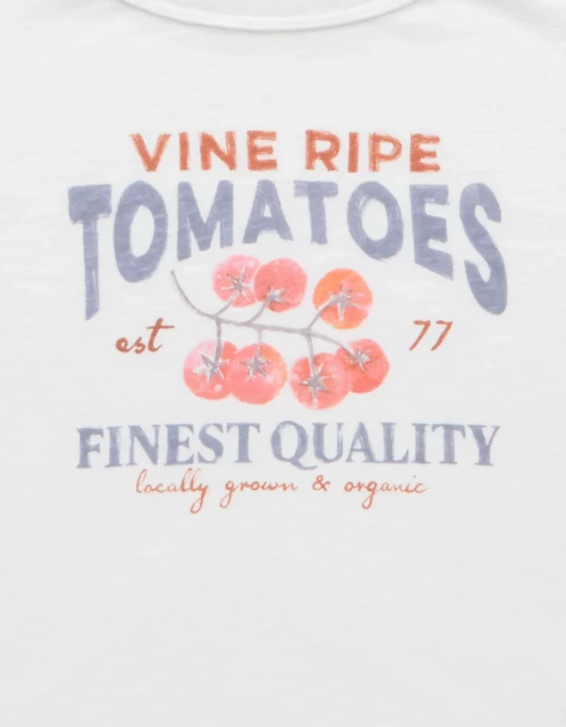 AE Food Graphic Hey Baby Tee