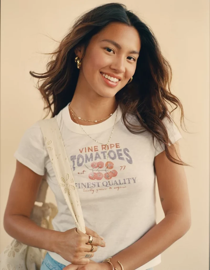 AE Food Graphic Hey Baby Tee