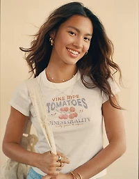 AE Food Graphic Hey Baby Tee