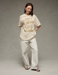 AE Oversized Halloween Graphic T-Shirt